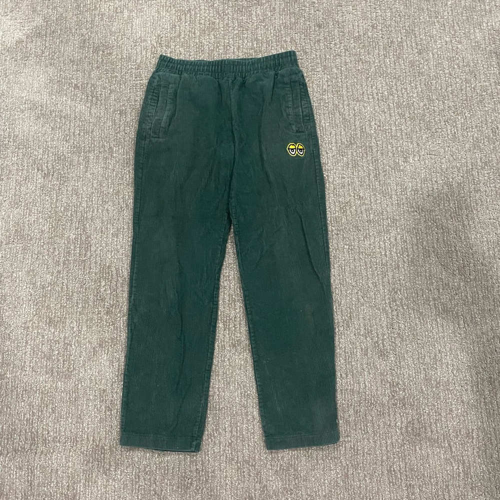 Green Corduroy Pants